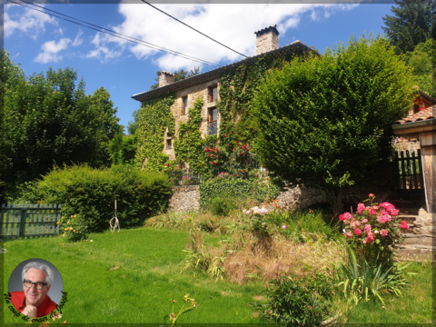   Vente prestige - Maison en pierres 290 m2 - Le Cheylard - 2,6 Hectares de terrain Propri�t�/ch�teau - 15 + pi�ce(s) - 290 m�