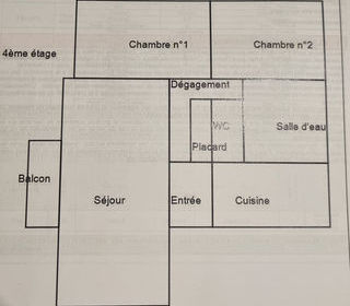  Appartement � vendre 4 pi�ces 65 m�