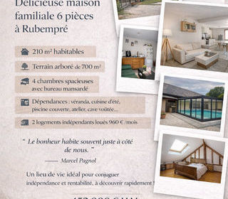  Maison � vendre 6 pi�ces 321 m�