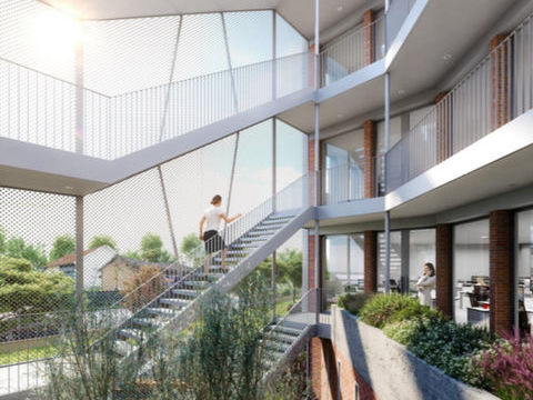 Bureau de 144 m2 dans un immeuble neuf &agrave; Montauban 428350 82000 Montauban