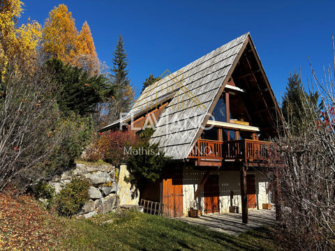   CHALET - PRA-LOUP - 1600 - TERRAIN CONSCTRUCTIBLE Maison - 7 pi�ce(s) - 147 m�