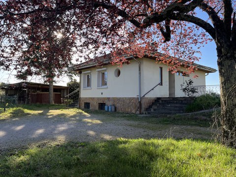   HIERES SUR AMBY - MAISON 60 m2 AVEC 2 CHAMBRES, CAVE ET GARAGE SUR TERRAIN NON CONSTRUCTIBLE Maison - 3 pi�ce(s) - 60 m�