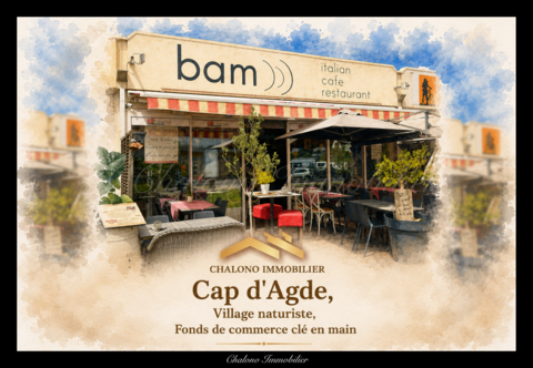 DEPT 34 - LE CAP D'AGDE. RESTAURANT   EMPLACEMENT RECHERCH&Eacute;   TERRASSE   EXPLOITATION IMM&Eacute;DIATE 120000 34300 Le cap d agde