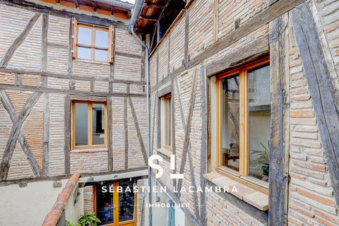   Maison de village r�nov�e   4 pi�ces   Cour int�rieure   Lisle-sur-Tarn   Charme et authenticit� Maison - 3 pi�ce(s) - 112 m�