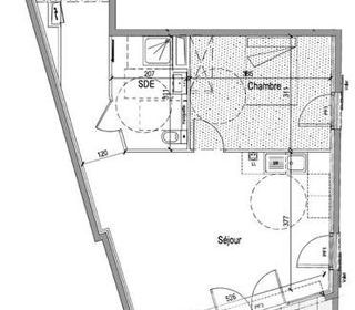  Appartement � vendre 2 pi�ces 58 m�