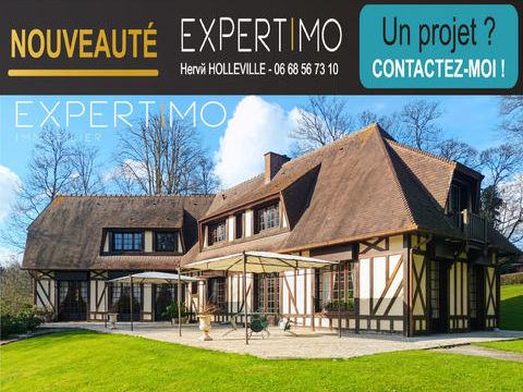   Propri�t� de caract�re aux portes de la Baie de Somme   388 m2 habitables sur plus d'1 hectare Maison - 11 pi�ce(s) - 388 m�