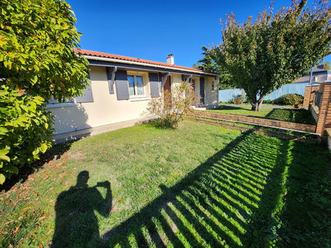   Maison plain-pied construite en 1991 avec terrain clos et sous-sol complet Maison - 5 pi�ce(s) - 101 m�