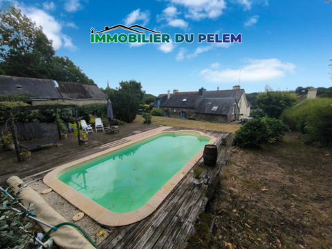   Vie de plain-pied avec g�tes et piscine chauff�e Maison - 9 pi�ce(s) - 208 m�