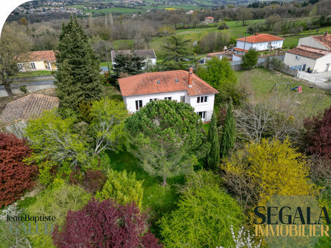   4 chambres de plain-pied, volumes g�n�reux, terrain de plus d'1 hectare Maison - 6 pi�ce(s) - 155 m�