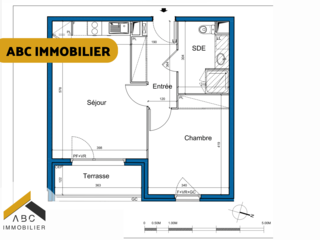  Appartement � vendre 2 pi�ces 47 m�