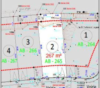  Terrain � vendre 267 m�