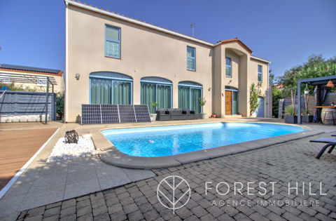   Belle maison 4 faces avec piscine Maison - 4 pi�ce(s) - 174 m�