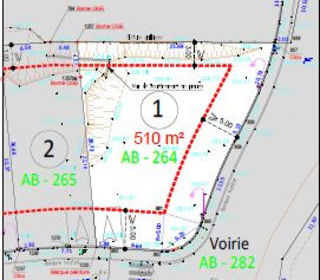  Terrain � vendre 510 m�