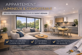  Appartement � vendre 3 pi�ces 80 m�