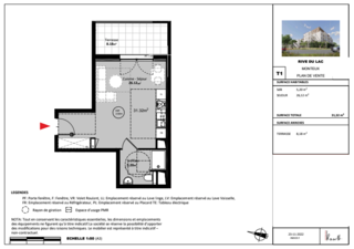  Appartement � vendre 1 pi�ce 31 m�