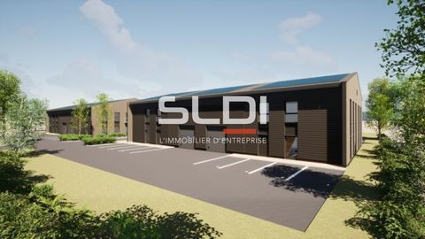 Locaux d'activités - A VENDRE OU A LOUER - 1 360 m² divisibles à partir de 169 m² 2062184 01320 Saint nizier le desert