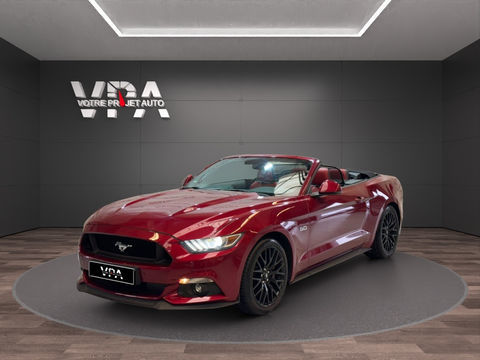 Ford Mustang GT Cabriolet 5.0 V8 421 ch | Cuir | GPS | Si&egrave;ges chauffants 2017 occasion Eysines 33320