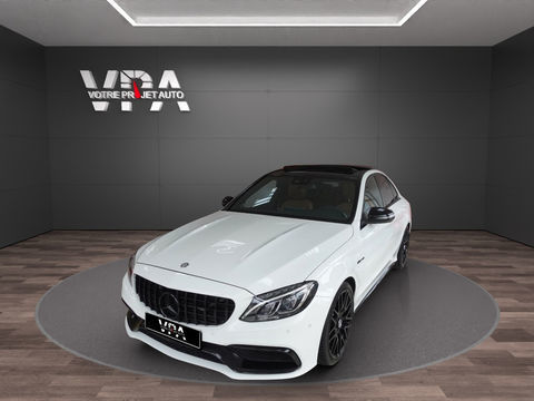 Mercedes Classe C AMG C63 � 476 ch � Toit pano, Burmester, &Eacute;chappement Perform 2016 occasion Eysines 33320
