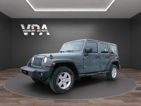 Jeep Wrangler Unlimited Sport | 2.8 CRD | 200 ch | Bo&icirc;te Auto | 4x4 2015 occasion Eysines 33320