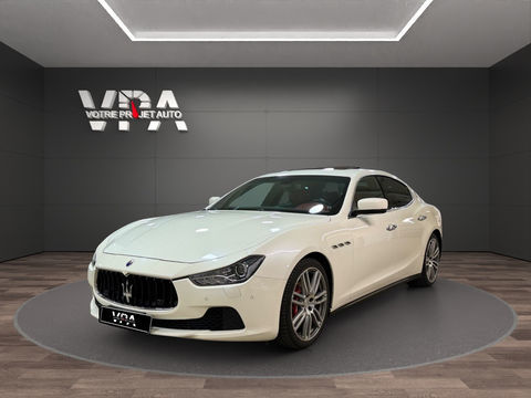 Maserati Ghibli &middot; 3.0 V6 Diesel 275ch &middot; Automatique &middot; Cuir rouge &middot; Toit ouvr 2015 occasion Eysines 33320