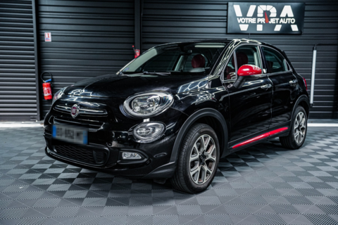 Fiat 500 X 1.6 110ch Rosso Amore Edizione - Toit ouvrant/panoramique - 2016 occasion Eysines 33320
