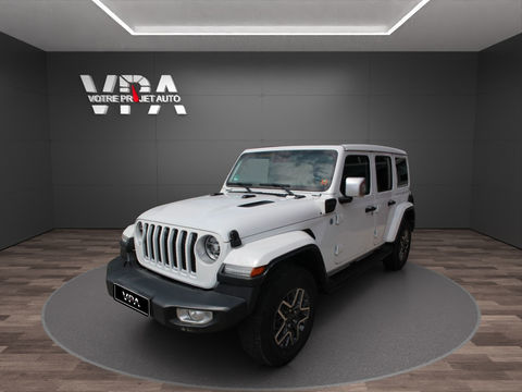 Jeep Wrangler Unlimited Sahara 4xe &middot; PHEV 272ch &middot; Sky One-Touch &middot; LED &middot; Al 2022 occasion Eysines 33320