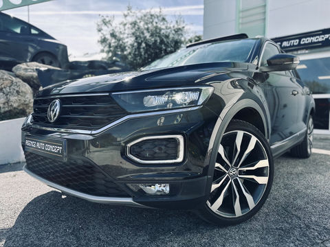 Volkswagen T-ROC 2.0 TDI 150CH CARAT Exclusive DSG7 + TOIT OUVRANT + CARPLAY 2020 occasion La Seyne-sur-Mer 83500