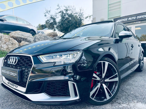 Audi RS3 SPORTBACK 2.5 TFSI DAZA 400CH QUATTRO + TOIT OUVRANT + BANGO 2018 occasion La Seyne-sur-Mer 83500