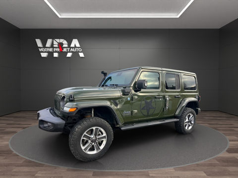 Jeep Wrangler Unlimited &middot; 4xe Plug-In Hybrid 380ch &middot; 80th Anniversary &middot; Cu 2021 occasion Eysines 33320