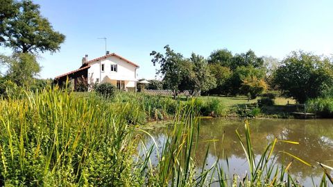   Emplacement Naturel et Enchanteur, Charmante Maison, Mare Priv�, Jardin Exotique Maison - 5 pi�ce(s) - 127 m�