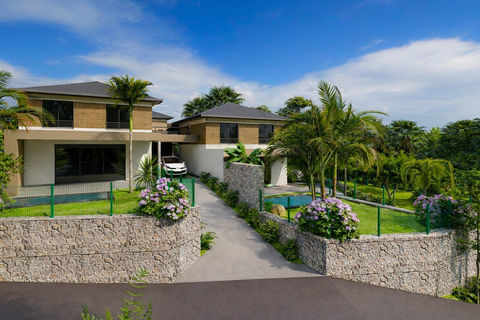   SAINT JOSEPH 97480 - ENSEMBLE DE 4 VILLAS NEUVES ET MODERNES - PISCINE  - VUE MER / MONTAGNE Maison - 4 pi�ce(s) - 88 m�