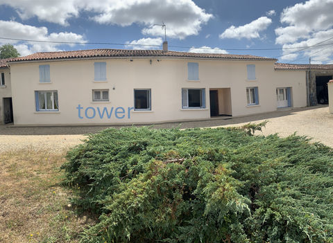   LES TOUCHES DE PERIGNY  17160   - Une maison plain pied de 5 pi�ces de 123 m2 sur un terrain de 4048 m2 avec d�pe Maison - 5 pi�ce(s) - 120 m�