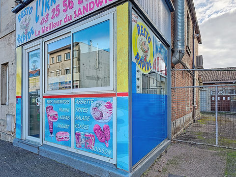 FONDS DE COMMERCE - RESTAURATION RAPIDE - SANDWICHERIE 99000 52100 St dizier
