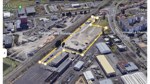 A VENDRE TERRAIN CONSTRUCTIBLE 12545m2 &Agrave; CLERMONT-FERRAND 1928500 63100 Clermont ferrand