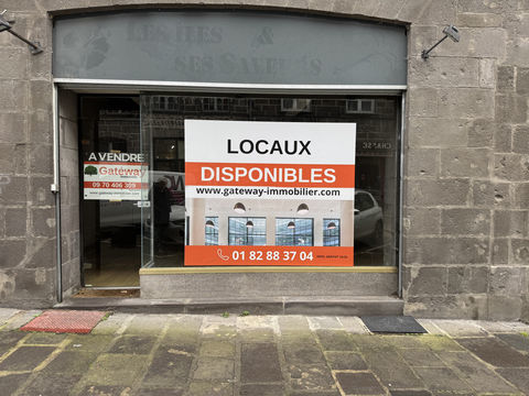 LOCAL COMMERCIAL OU D'ACTIVIT&Eacute; &Agrave; RIOM 63200 98200 63200 Riom