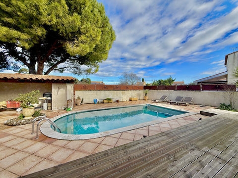   Maison familial de 95 m2 avec piscine � Lattes Maison - 4 pi�ce(s) - 95 m�