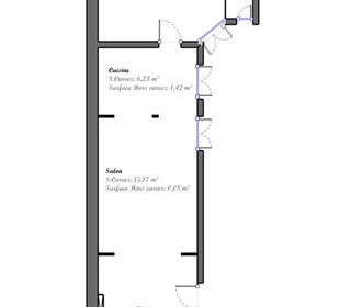  Appartement � vendre 2 pi�ces 53 m�
