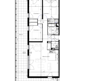  Appartement � vendre 4 pi�ces 89 m�