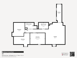  Appartement � louer 4 pi�ces 98 m�