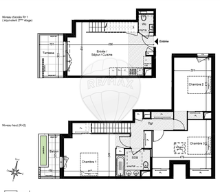  Appartement � vendre 4 pi�ces 