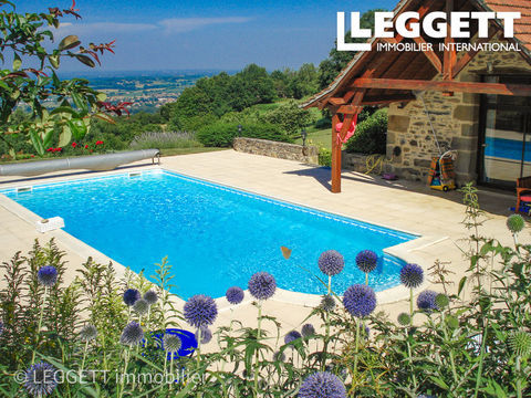   Tr�s belle propri�t� de charme, grande maison familiale et maison d?amis, piscine, puits, vue panoramique Maison - 12 pi�ce(s) - 330 m�