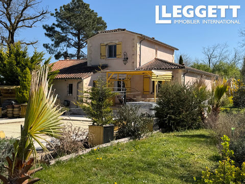   Charmante maison 4?ch/2 sdb, piscine, jardin clos avec bois. Cadre calme ? P�rigord Vert Maison - 5 pi�ce(s) - 157 m�