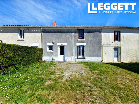   Loge Fougereuse Maison � r�nover int�gralement, 60 m�, avec jardin,  connect� � l'eau, �l�ctricit� et fibre. Maison - 4 pi�ce(s) - 60 m�