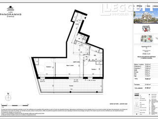  Appartement � vendre 3 pi�ces 70 m�