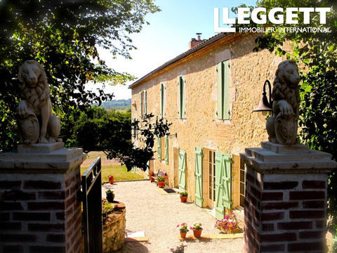   Belle maison de ma�tre en pierre avec g�te et piscine Maison - 6 pi�ce(s) - 441 m�