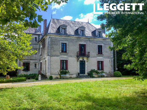   Elegant manor house, ideal for bed and breakfast, charming hotel or family estate, 4 hectares of garden and wo Maison - 13 pi�ce(s) - 475 m�