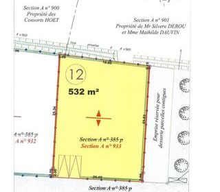  Terrain � vendre 532 m�