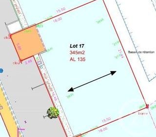  Terrain � vendre 345 m�