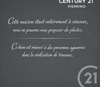  Maison � vendre 3 pi�ces 72 m�