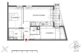  Appartement � vendre 3 pi�ces 63 m�